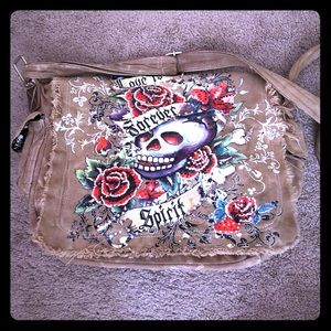 Skull and Roses Crossbody bag